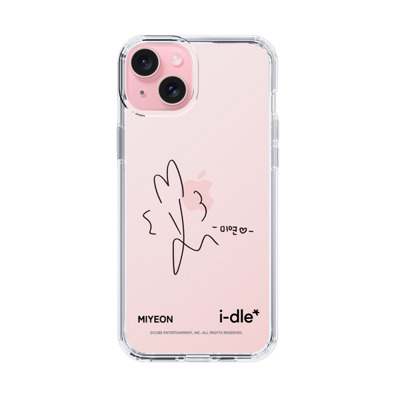 スリムプロテクションケース［ 2025 i-dle first japan tour - 手書きサイン - MIYEON ］