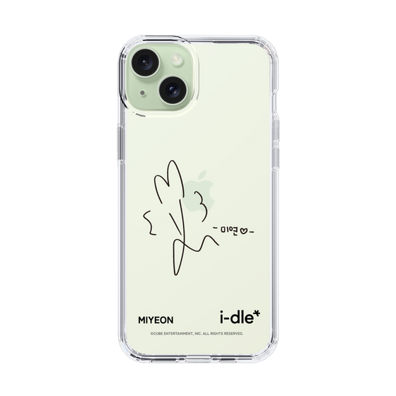 スリムプロテクションケース［ 2025 i-dle first japan tour - 手書きサイン - MIYEON ］