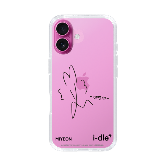 スリムプロテクションケース［ 2025 i-dle first japan tour - 手書きサイン - MIYEON ］