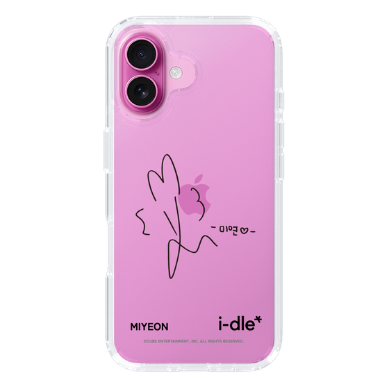 スリムプロテクションケース［ 2025 i-dle first japan tour - 手書きサイン - MIYEON ］