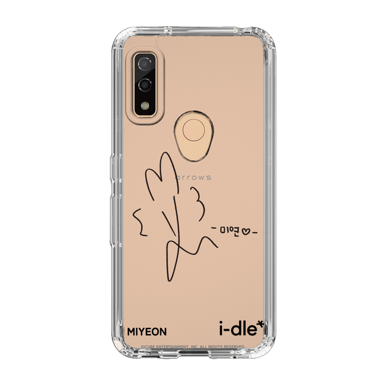 スリムプロテクションケース［ 2025 i-dle first japan tour - 手書きサイン - MIYEON ］