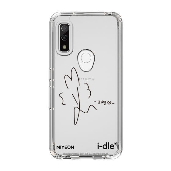 スリムプロテクションケース［ 2025 i-dle first japan tour - 手書きサイン - MIYEON ］