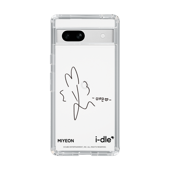 スリムプロテクションケース［ 2025 i-dle first japan tour - 手書きサイン - MIYEON ］