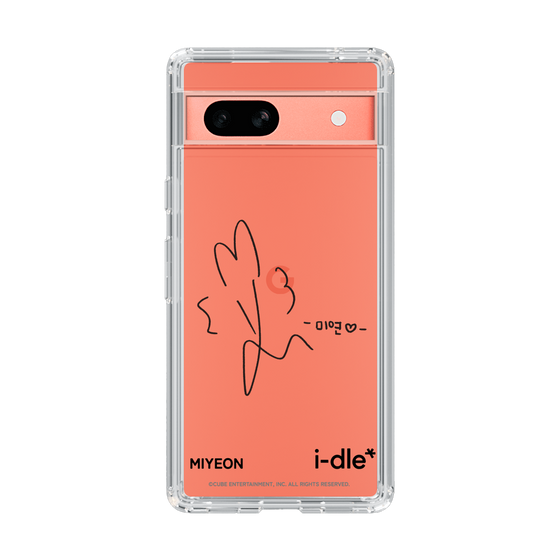 スリムプロテクションケース［ 2025 i-dle first japan tour - 手書きサイン - MIYEON ］
