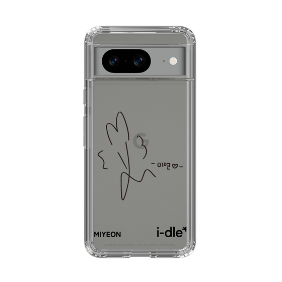 スリムプロテクションケース［ 2025 i-dle first japan tour - 手書きサイン - MIYEON ］