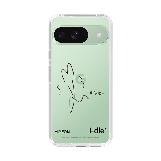 スリムプロテクションケース［ 2025 i-dle first japan tour - 手書きサイン - MIYEON ］