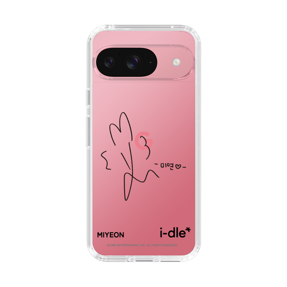 スリムプロテクションケース［ 2025 i-dle first japan tour - 手書きサイン - MIYEON ］