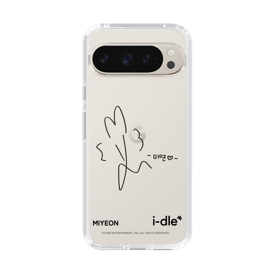 スリムプロテクションケース［ 2025 i-dle first japan tour - 手書きサイン - MIYEON ］