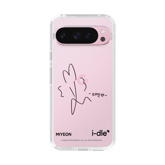 スリムプロテクションケース［ 2025 i-dle first japan tour - 手書きサイン - MIYEON ］