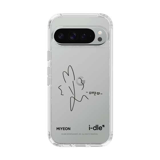 スリムプロテクションケース［ 2025 i-dle first japan tour - 手書きサイン - MIYEON ］