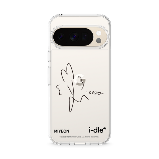 スリムプロテクションケース［ 2025 i-dle first japan tour - 手書きサイン - MIYEON ］