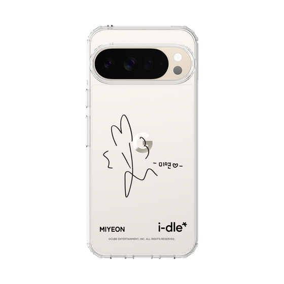 スリムプロテクションケース［ 2025 i-dle first japan tour - 手書きサイン - MIYEON ］