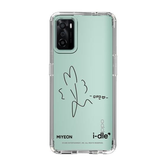 スリムプロテクションケース［ 2025 i-dle first japan tour - 手書きサイン - MIYEON ］