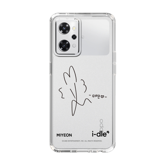 スリムプロテクションケース［ 2025 i-dle first japan tour - 手書きサイン - MIYEON ］