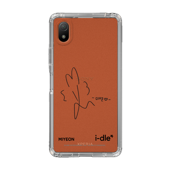 スリムプロテクションケース［ 2025 i-dle first japan tour - 手書きサイン - MIYEON ］