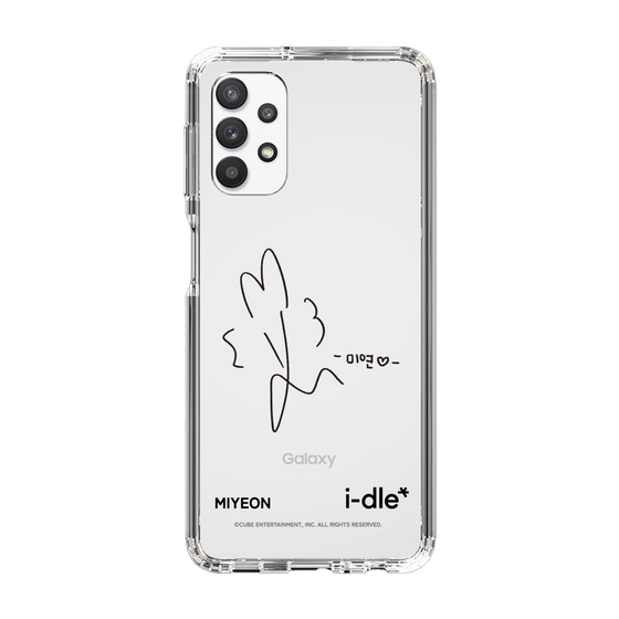 スリムプロテクションケース［ 2025 i-dle first japan tour - 手書きサイン - MIYEON ］