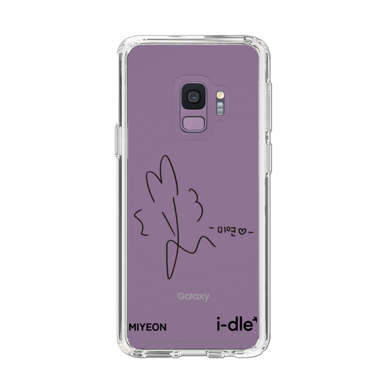 スリムプロテクションケース［ 2025 i-dle first japan tour - 手書きサイン - MIYEON ］