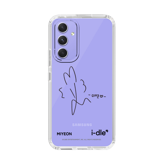 スリムプロテクションケース［ 2025 i-dle first japan tour - 手書きサイン - MIYEON ］