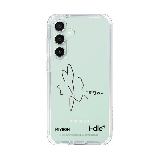 スリムプロテクションケース［ 2025 i-dle first japan tour - 手書きサイン - MIYEON ］