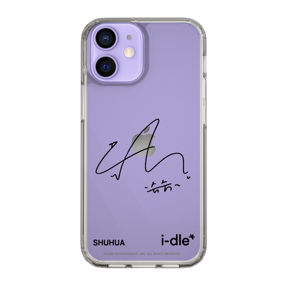 スリムプロテクションケース［ 2025 i-dle first japan tour - 手書きサイン - SHUHUA ］