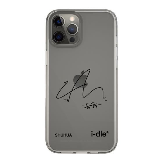 スリムプロテクションケース［ 2025 i-dle first japan tour - 手書きサイン - SHUHUA ］