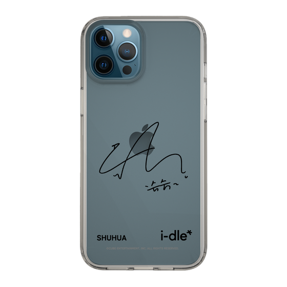 スリムプロテクションケース［ 2025 i-dle first japan tour - 手書きサイン - SHUHUA ］
