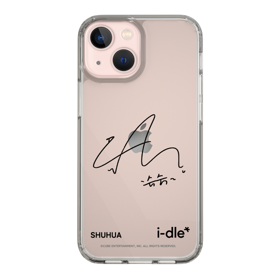 スリムプロテクションケース［ 2025 i-dle first japan tour - 手書きサイン - SHUHUA ］