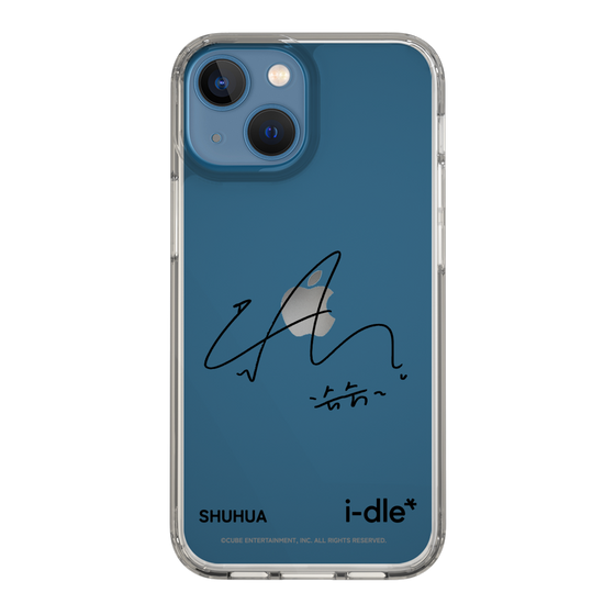 スリムプロテクションケース［ 2025 i-dle first japan tour - 手書きサイン - SHUHUA ］