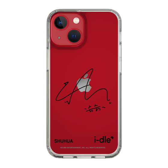 スリムプロテクションケース［ 2025 i-dle first japan tour - 手書きサイン - SHUHUA ］
