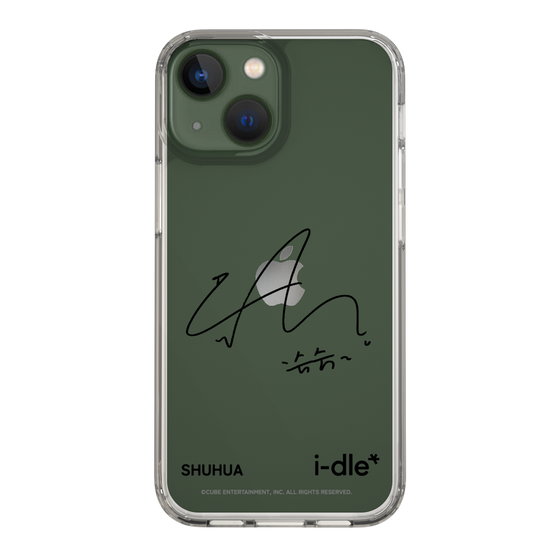 スリムプロテクションケース［ 2025 i-dle first japan tour - 手書きサイン - SHUHUA ］