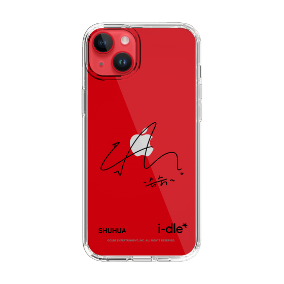 スリムプロテクションケース［ 2025 i-dle first japan tour - 手書きサイン - SHUHUA ］