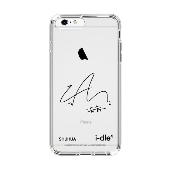 スリムプロテクションケース［ 2025 i-dle first japan tour - 手書きサイン - SHUHUA ］