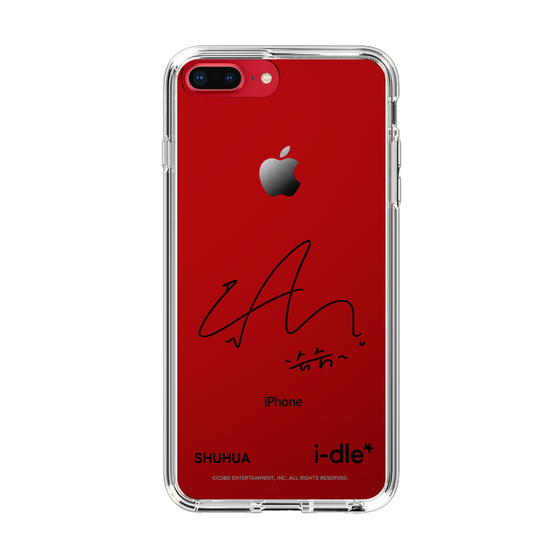 スリムプロテクションケース［ 2025 i-dle first japan tour - 手書きサイン - SHUHUA ］