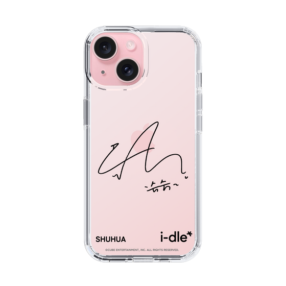 スリムプロテクションケース［ 2025 i-dle first japan tour - 手書きサイン - SHUHUA ］