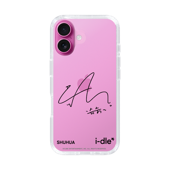 スリムプロテクションケース［ 2025 i-dle first japan tour - 手書きサイン - SHUHUA ］
