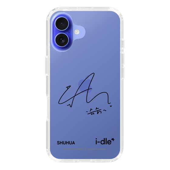 スリムプロテクションケース［ 2025 i-dle first japan tour - 手書きサイン - SHUHUA ］
