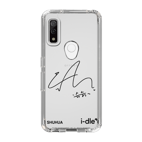 スリムプロテクションケース［ 2025 i-dle first japan tour - 手書きサイン - SHUHUA ］