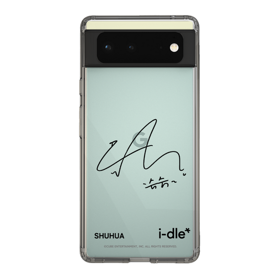 スリムプロテクションケース［ 2025 i-dle first japan tour - 手書きサイン - SHUHUA ］