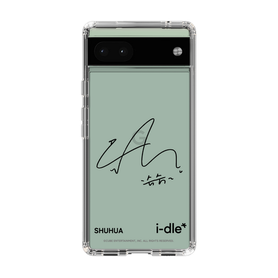 スリムプロテクションケース［ 2025 i-dle first japan tour - 手書きサイン - SHUHUA ］