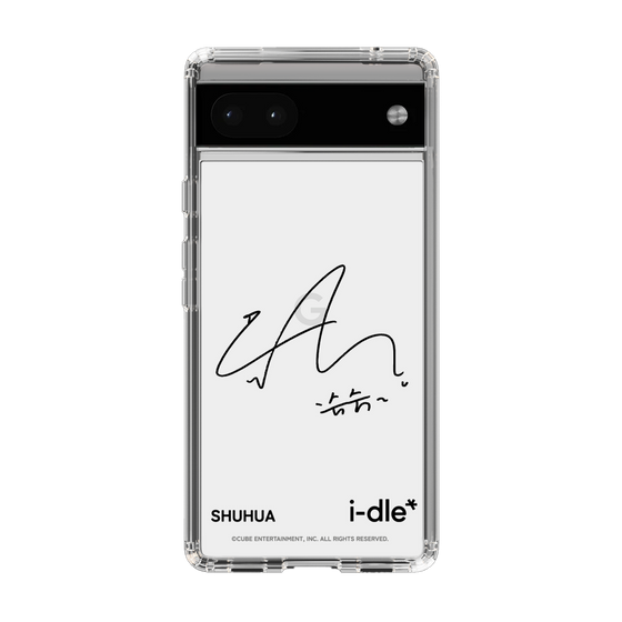 スリムプロテクションケース［ 2025 i-dle first japan tour - 手書きサイン - SHUHUA ］