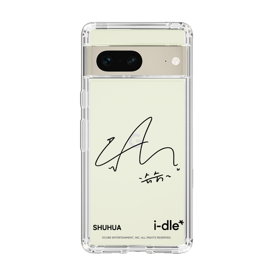 スリムプロテクションケース［ 2025 i-dle first japan tour - 手書きサイン - SHUHUA ］