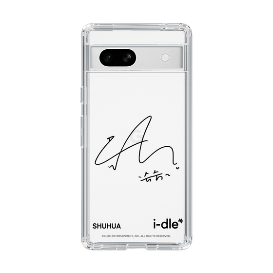 スリムプロテクションケース［ 2025 i-dle first japan tour - 手書きサイン - SHUHUA ］