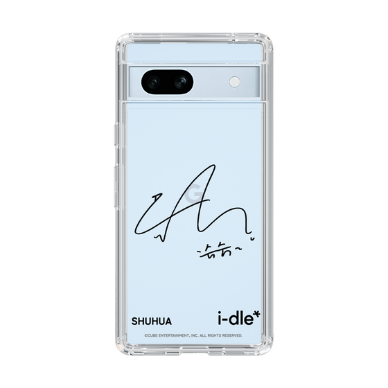 スリムプロテクションケース［ 2025 i-dle first japan tour - 手書きサイン - SHUHUA ］