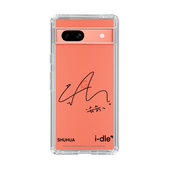 スリムプロテクションケース［ 2025 i-dle first japan tour - 手書きサイン - SHUHUA ］