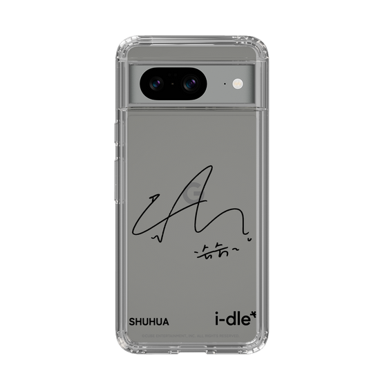 スリムプロテクションケース［ 2025 i-dle first japan tour - 手書きサイン - SHUHUA ］