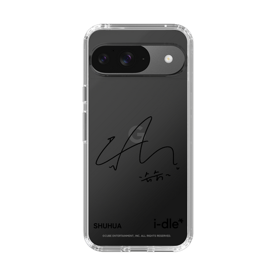 スリムプロテクションケース［ 2025 i-dle first japan tour - 手書きサイン - SHUHUA ］