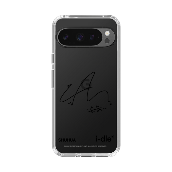 スリムプロテクションケース［ 2025 i-dle first japan tour - 手書きサイン - SHUHUA ］