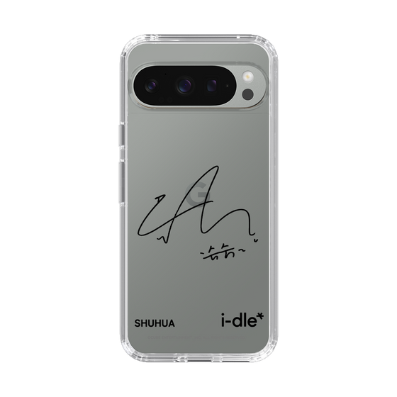 スリムプロテクションケース［ 2025 i-dle first japan tour - 手書きサイン - SHUHUA ］