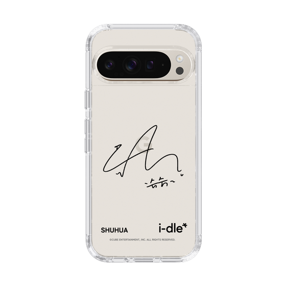 スリムプロテクションケース［ 2025 i-dle first japan tour - 手書きサイン - SHUHUA ］