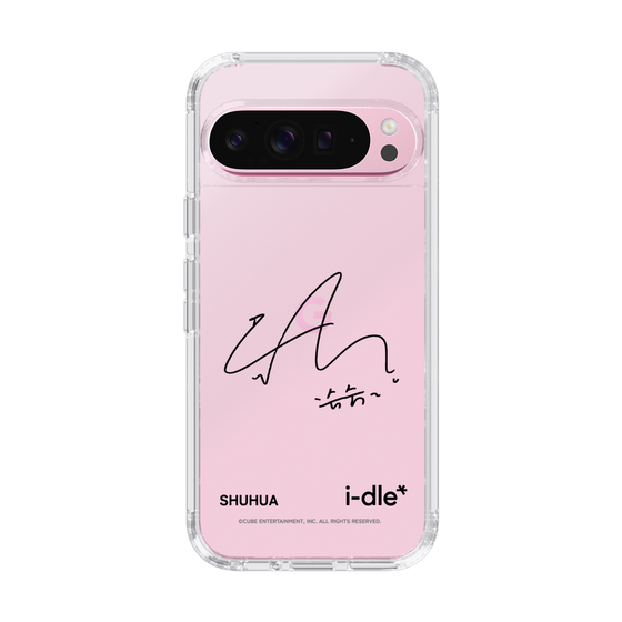 スリムプロテクションケース［ 2025 i-dle first japan tour - 手書きサイン - SHUHUA ］